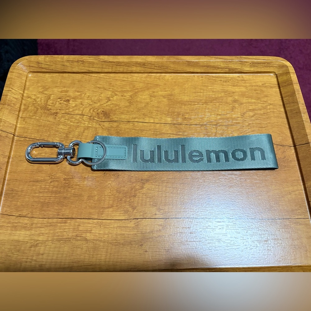 lululemon Never Lost Keychain